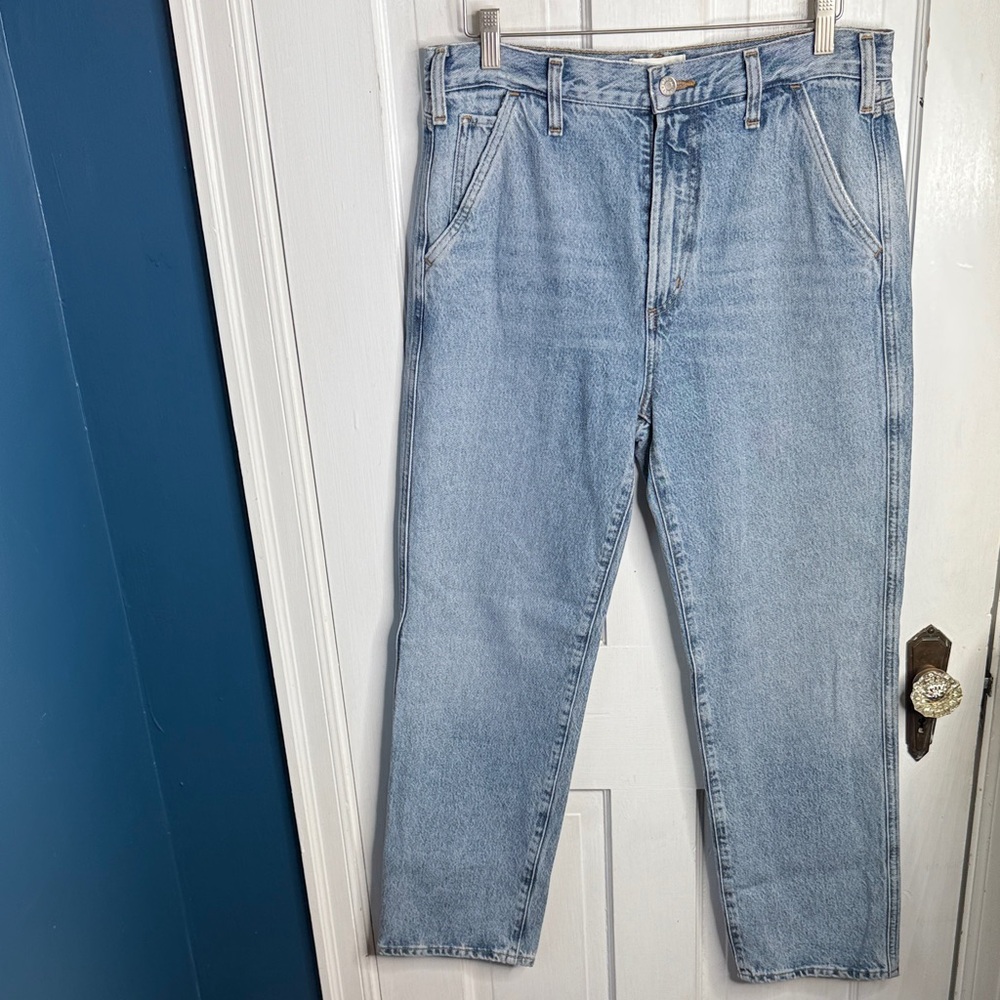 Agolde Cooper Trouser Denim Jean in Command NEW with Tag W1885 Sz 28 - Picture 5 of 12